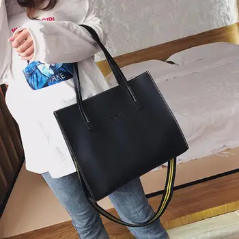 2020 m. Naujas Stiliaus Moteris didelės talpos maišelį įstrižai korėjos versija paprasta mados pečių maišą galima pakrauti A4 vadovėlis