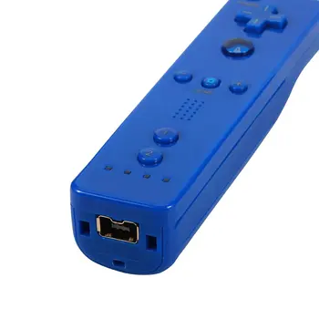 Belaidis Nuotolinio valdymo pultelis Wii Built-in Motion Plus Gamepad su Silikono Atveju judesio jutiklis 2018