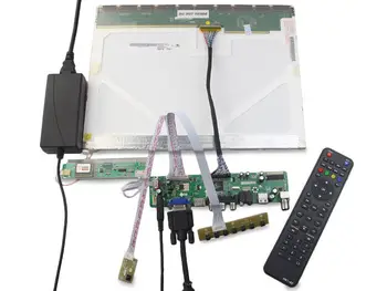 LCD LED GARSO TV HDMI, USB, VGA, AV Valdiklio tvarkyklę Valdybos ekranas rinkinys LM195WD1-TLA1/TLC1 1600*900 skydelio ekranas