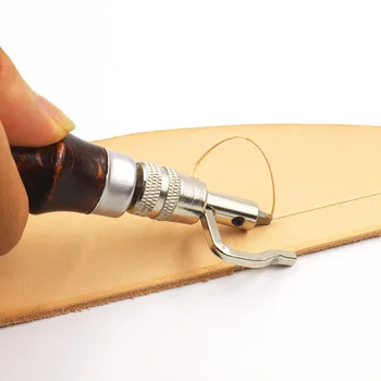 Profesionalus odos amato įrankių rinkinys vertus susiuvimo siūlės pradurkite yla vaškas siūlai žirklės nustatyti odos siuvimo reikmenų rinkinys