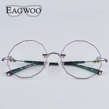 Gėlių Mojavo Apdaila Recepto Eyeglassses Taškus Skaityti Progresuojanti Trumparegystė Photochromic Akiniai, Akinių 28585