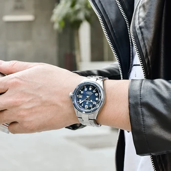 PAGANI Dizaino 2020 Prabangių Verslo, Sporto Mechaninis Laikrodis Prekės Vyrų Laikrodžiai Automatinė Nerūdijančio Plieno, atsparus Vandeniui Žiūrėti Vyrai