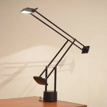 Danų dizainerio kūrybos skaitymo naktiniai tyrimo Šiaurės AJ stalo lempa retro pramonės stiliaus biuro apdailos stalo lempa