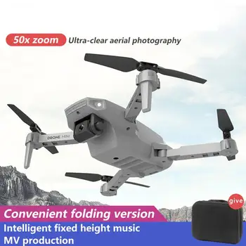 Naujas E88 Mini Drone Fiksuotas Aukštis 4k aerofotografija Mini Kabrioleto Keturias ašis Orlaivių Ilgas Ištvermės Nuotolinio Valdymo Orlaiviai