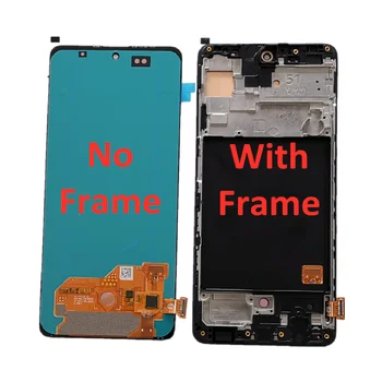 AAA Kokybės OLED Ekranas Samsung Galaxy A51 A515 LCD Jutiklinis Ekranas skaitmeninis keitiklis Asamblėjos Pantalla Samsung A70 A705 Ekranas