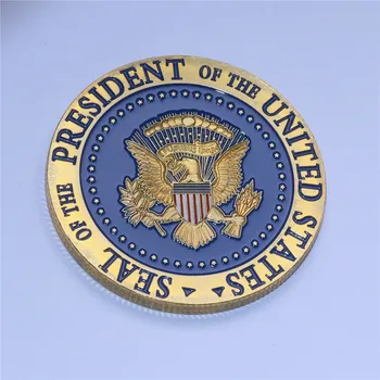 Donald Trump 2020 Raudonos, Baltos ir Mėlynos Iššūkis Monetos Išlaikyti Amerika Labai Jungtinių valstijų Prezidento perrinkimo Kampanijos Aukso Pla