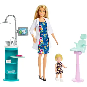 Originalias Barbie Lėlės Odontologą ir Mažų Pacientų Lėlės Kūdikio Žaislas Lėlės, Žaislai Mergaitėms Barbie Priedai Juguetes Žaislai Mergaitėms Dovanų