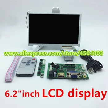 6.2 colių universalus 60pin TTL ekranas LCD Monitorius vairuotojas valdybos valdytojas ekrano HSD062IDW1 A00 A02 už Aviečių pi PC rinkinys