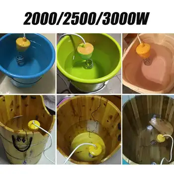 3000/2500/2000W Elektrinis Vandens Šildytuvas Nešiojamieji Elektriniai Karšto Vandens Katilo Automatinis Pakrovimas, Šildytuvas Kibirą Baseinas