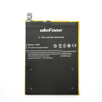 1Pcs Aukštos Kokybės Naujas Originalus Ulefone U007 Baterija Ulefone U007 Mobiliųjų Telefonų sandėlyje