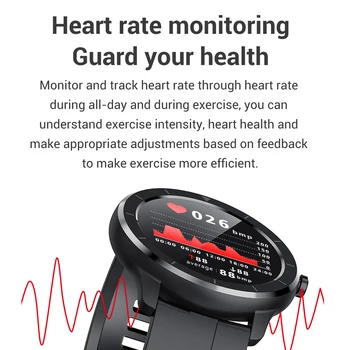 LEMFO NAUJAS Smart Watch Vyrų Sports Tracker Visiškai Jutiklinis Ekranas Sveikatos Priežiūros Širdies RateTiming Matavimo IP68 Vandeniui Smart Žiūrėti
