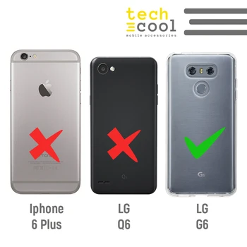 FunnyTech®Silikono Atveju LG G6 