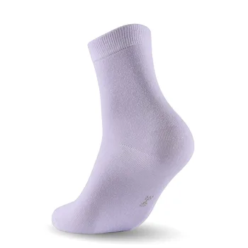 Moterų medvilnės kojinės 5pair/daug moterų prekės minkštos kojinės vientisos spalvos lady kojinės mergina kojinės 3 DYDŽIO ES 36-42 MUMS 6.0-11.0 LANGSHA