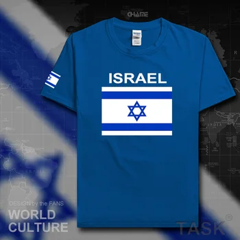 Izraelis Izraelio vyrų marškinėliai 2017 megztiniai tauta komandos Marškinėlius medvilnės marškinėliai sporto posėdžio salės drabužių viršų tees šalies IL, ISR
