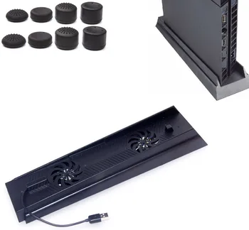 PS4 Šilumos Aušinimo Stovas 2 Aušintuvo Ventiliatorių Vertikalios Atramos Bazė Lopšio Laikiklis Playstaion 4 PS4 PS 4 Konsolę, 3 USB HUB Uostuose