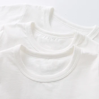 Berniukų ir Mergaičių Lapė Sniego Animacinių filmų Fox Spausdinti Marškinėliai Vaikams Juokinga Drabužius Gyvūnų Mielas Vasaros White T-shirt