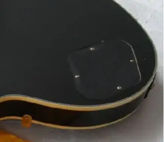 Nemokamas pristatymas Kinija Custom Gitara Aukštos Kokybės Muzikos Instrumentas, juoda elektrinė gitara 7yue9