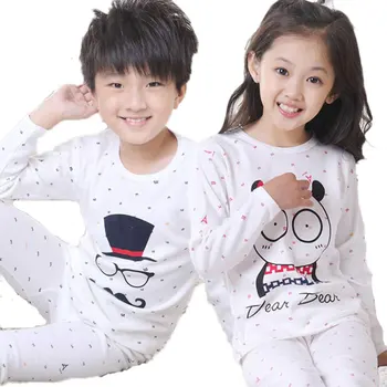 V-MEDŽIO vaikiški drabužiai komplektas didelis dydis pižama kūdikių drabužiai berniukams mergaičių apatiniai rudenį