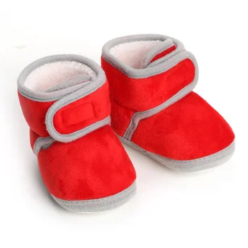 2020 Naujas mados rudens ir žiemos bamblys batai storas, neslidus šiltas kūdikio batai, 6-15months kūdikių