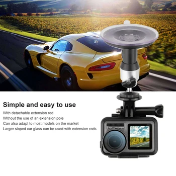 Automobilių tvirtinimas DJI Osmo Veiksmo Kamera Gopro Hero 7 Priedai Prijungti Išplėtimo Modulį Automobilių Gyvis