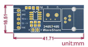 RS485 Valdybos (5V) # MAX485 RS-485 siuntimo ir priėmimo modulis Konverteris Vertinimo Plėtros Taryba Rinkinys