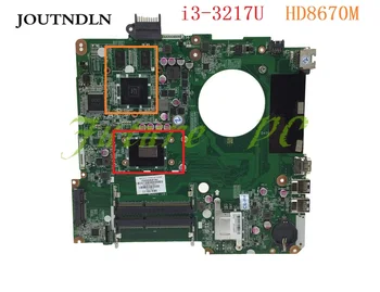 JOUTNDLN HP PAVILION 15-N 15T-N100 Laptopa Plokštė DA0U81MB6C0 REV:C 737984-501 737984-001 i3-3217U ir HD8670M Bandymo darbai