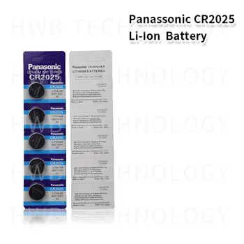 20pcs prekės PANASONIC cr2025 ECR2025 BR2025 DL2025 KCR2025 LM2025 3v mygtuką ląstelių monetos ličio baterijas žiūrėti