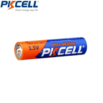 50Pcs*PKCELL Šarminės Baterijos LR03 AAA 1,5 V 3A Bateria Baterias nuotolinio valdiklio, žaislai ir t.t.-PKCELL
