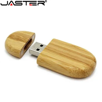 JASTER usb 2.0 flash drive, medinės kūrybos dovana pendrive 4GB 8GB 16GB pen ratai 32G 64GB u diską, atminties kortelę memory stick