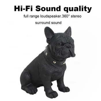 Buldogas Nešiojamą Bevielį Bluetooth Garsiakalbiai stereo garsiakalbis žemų dažnių garsiakalbis PC Kompiuteris HIFI Garsiakalbių Bass boombox music box fm