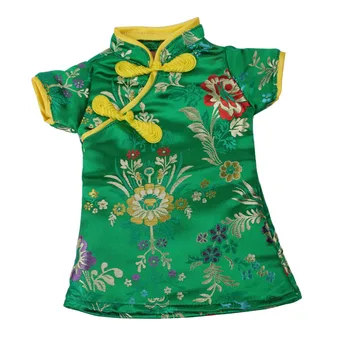 18 colių Mergaičių lėlės suknelė Amerikos naujagimių Kinijos cheongsam padalinta sijonas žaislai tinkami 43 cm, kūdikių lėlės, c663