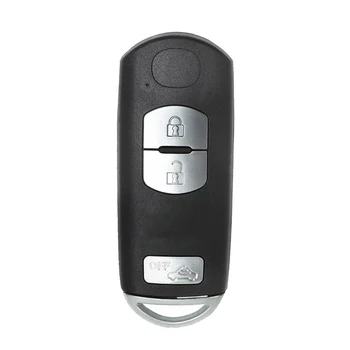 Keyecu Smart Nuotolinio Automobilio Raktas Fob 3 4 Mygtukai 433MHz su 49 Chip už Mazda (
