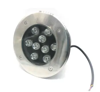 5VNT/SET LED Požeminės Lemputė 9W Palaidotas Embedded Grindų Žemės, Kieme Keliu Kraštovaizdžio Lempos Lauko Apšvietimas apklausa geizeris akiratyje