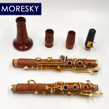 Oehler Sistema klarnetas G Redwood klarnetas Auksą, padengtą klavišus MORESKY M211