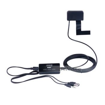 Seicane Viršuje Automobilių Skaitmeninio Radijo DAB+ Garso Imtuvas, Radijo Imtuvas su USB Sąsaja RDS Funkcija