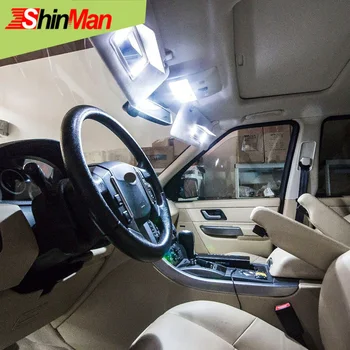 ShinMan12x LED AUTOMOBILIŲ Lengvųjų Automobilių LED Interjero Automobilio apšvietimo Ford Ekspedicija LED Vidaus apšvietimas rinkinys 2007-2016 LED Automobilių šviesos