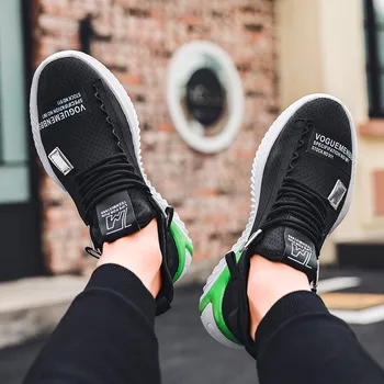 2019 Naujas Vyrai Sportbačiai Tinklinio Laisvalaikio Bateliai Kvėpuojantis atsitiktinis tendencija batai, bateliai, batų kvėpuojantis akių sportiniai bateliai Zapatillas Hombre