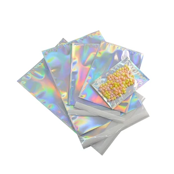 100vnt/daug NAUJŲ Holograma Aliuminio Folijos Klijų Dėklas Kurjerių Saugojimo Krepšiai Paketas Poli Vokas su Pašto Siuntimo Pašto Maišeliai
