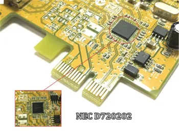 Aukštos Kokybės USB 3.0 PCI express Plėtros Kortelę ar 2 port USB 3.0 PCI-e PCIe Adapteris USB3.0 Kortelės NEC Chip D720202