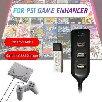Už PS1 MINI True Blue 128G Mini Žaidimas Stick Crackhead Paketas, Skirtas 
