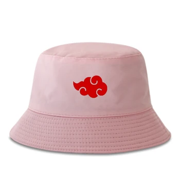 Mados medvilnės laukinių žvejys skrybėlę hip-hop ' o kepuraitės lauko saulės atspalvis raudonas debesis spausdinimo laukinių kibirą skrybėlės kelionės Panama šiaudines skrybėles