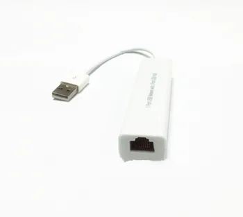 USB 2.0 Hub 10/100 mbps Gigabit Ethernet Adapter USB į RJ45 Lan Tinklo plokštė, 3 Port USB2.0 Kabelis konverteris, skirtas Windows 7/8/10/XP