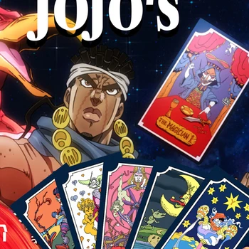 Taro 22 Grand Akana + 9 Royal Dievų 31 Anime JoJo ' s Bizarre Adventure Dio Jotaro Kujo Joseph Bruno Bucciarati JOJO Animacija