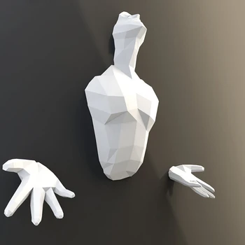 Atgimsta Asmuo, 3D, Popieriniai Pertraukos Sienos Prisikėlimo, Atgimimo Namų Dekoro Kambarį 