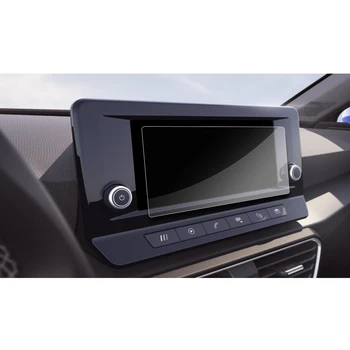 RUIYA Automobilių PET Screen Protector Leon MK4 Navi sistemos 8.25 Colių 2020 GPS Navigacija, Touch Centro Ekranas Auto Interjero 2 Vnt.
