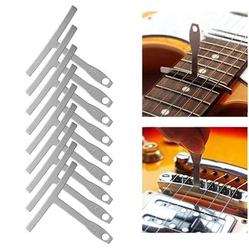 1Set Understring Spindulio Indikatorius String Veiksmų Valdovas Gabaritai Nustatyti Gitaros Remonto Įrankių Priedai