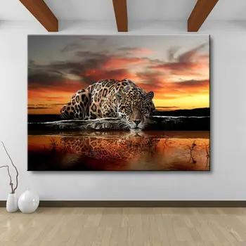 Gyvūnų Plakatas Gyvūnų Leopard 