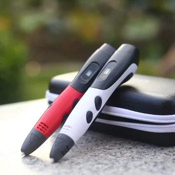Aukštos kokybės 3D rašiklis, 3D spausdinimas pen,ABS ir PLA gijų 1.75 mm. USB išėjimas, žemos įtampos saugumo, su gražia saugojimo krepšys