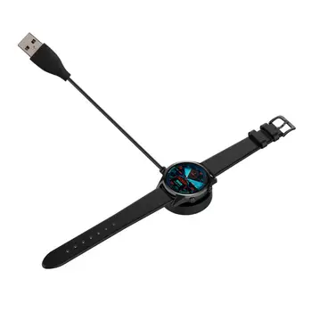 100CM USB Įkrovimo Kabelis Magnetinio Krūvio Lopšys Dokas Pakeisti Ticwatch C2 Smart Žiūrėti Įkroviklis