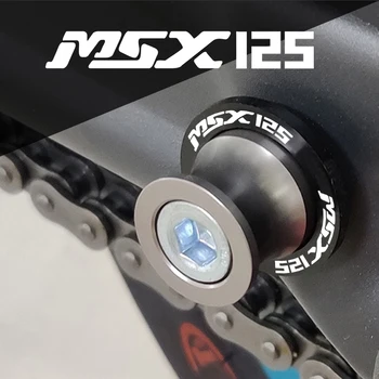 HONDA MSX125 MSX 125 2013 m. m. m. 2016 m. 2017 m. 2018 m. 2019 m. 2020 Motociklų Aksesuarų 8MM Swingarm Ritės Slankiklį Stovėti Varžtai